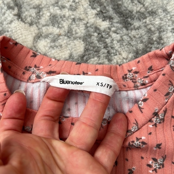 Bluenotes Floral Bodysuit Blush Colour XS - Picture 9 of 10